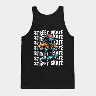 Street skate t shirt Tank Top